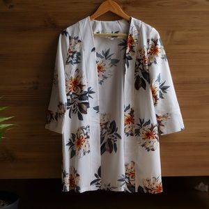 Floral kimono